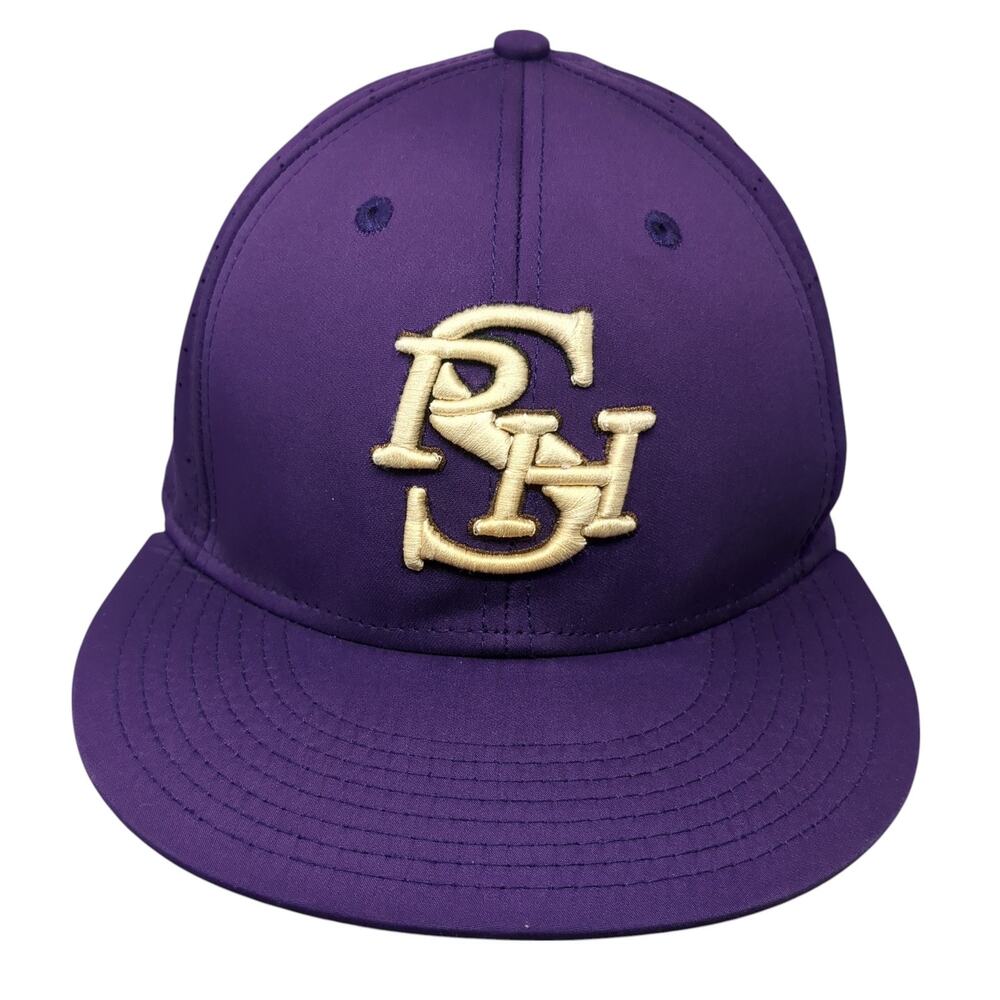 Psh Fitted Baseball Cap Purple Large Lightweight Embroidered The Game